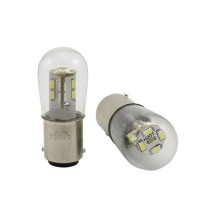 Boat Led Bulb, 2 watts - 10-30 volts - BA15S - White - D19*46mm - B19-20L-BA15S-W - AZLED